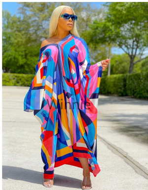 Boho Summer Beach Maxi Dress - Многоцветный Кувейт Новый Бохо сексуальный V-Nexk