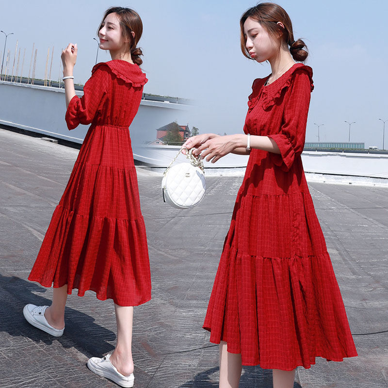 Женское шифоновое платье средн – обзор и цена French Vintage Floral Midi Dress