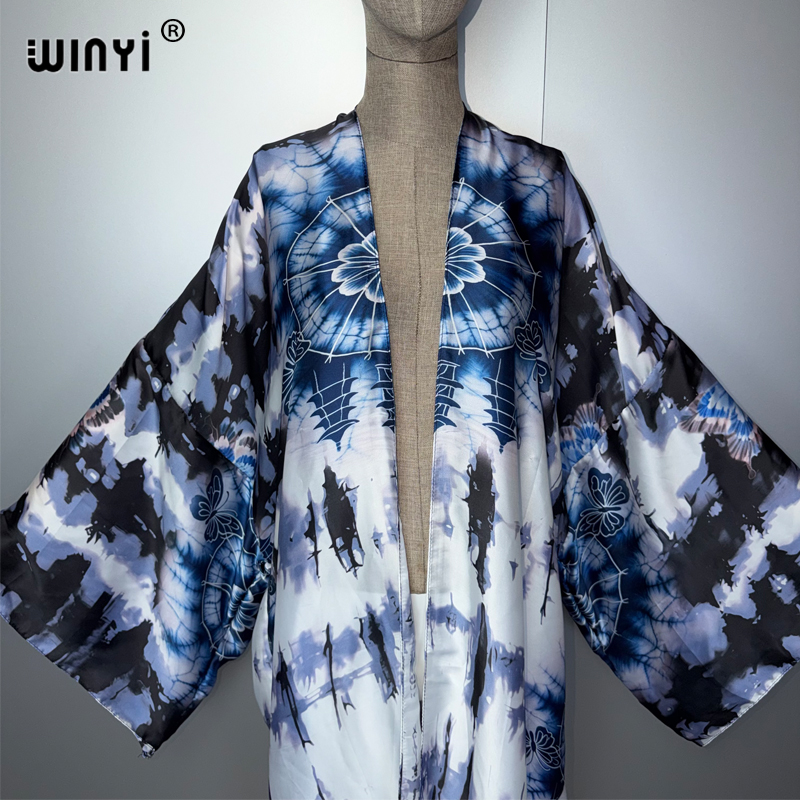 WINYI 2026 Бохо-кимоно макси д – обзор и цена Boho Summer Beach Maxi Dress