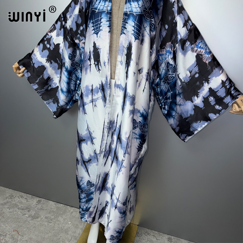 WINYI 2026 Бохо-кимоно макси д – обзор и цена Boho Summer Beach Maxi Dress