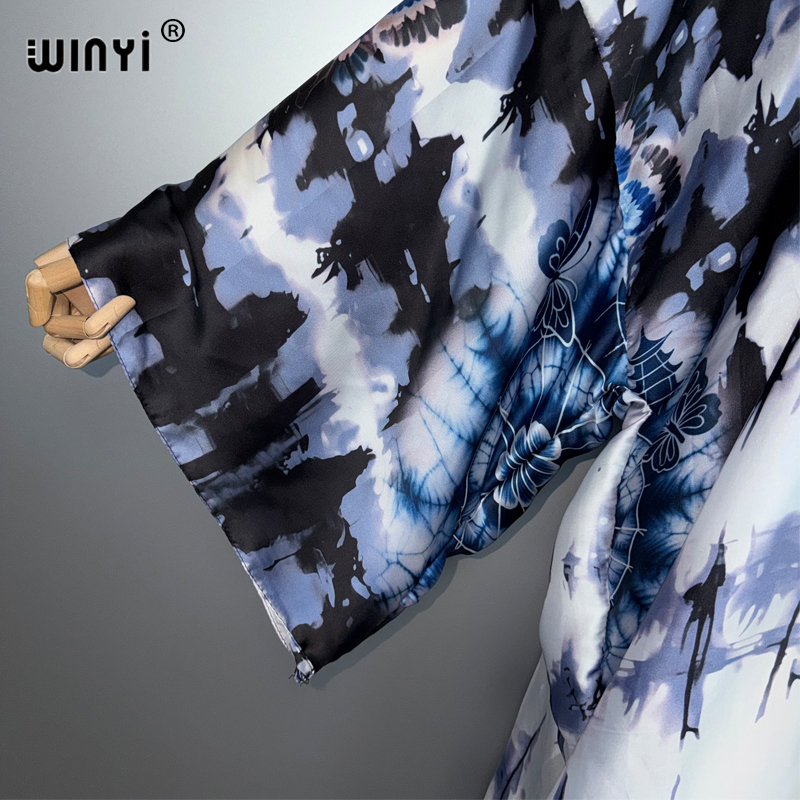 WINYI 2026 Бохо-кимоно макси д – обзор и цена Boho Summer Beach Maxi Dress