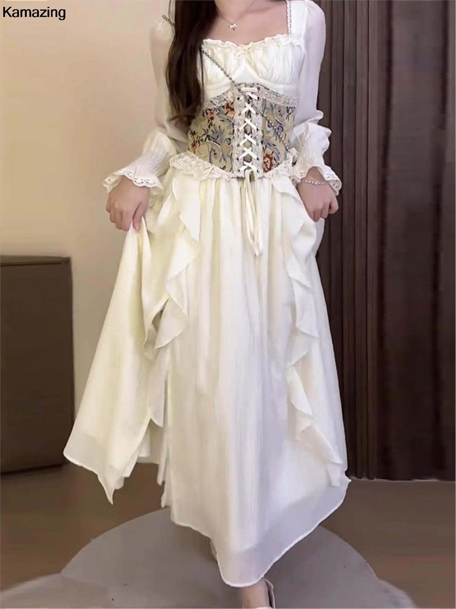 Женское платье-корсет средней  – обзор и цена French Vintage Floral Midi Dress