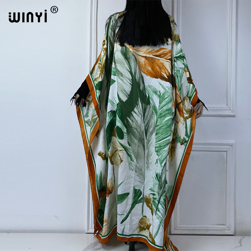 WINYI летний кафтан в африканс – обзор и цена Boho Summer Beach Maxi Dress