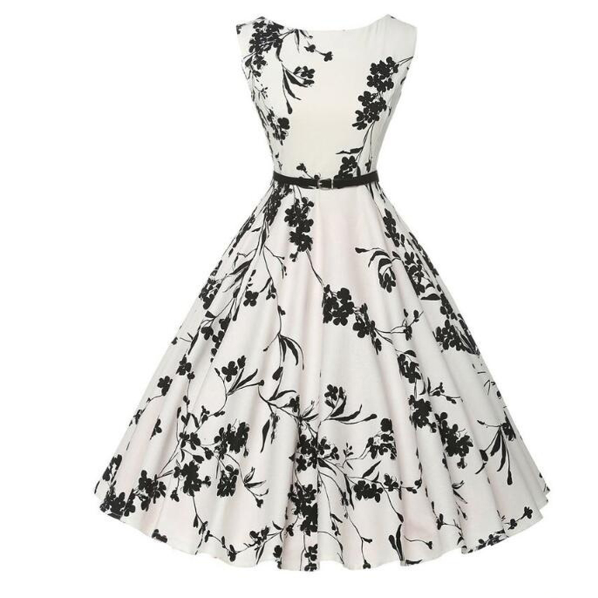 Летнее платье Vestidos, одежда – обзор и цена French Vintage Floral Midi Dress