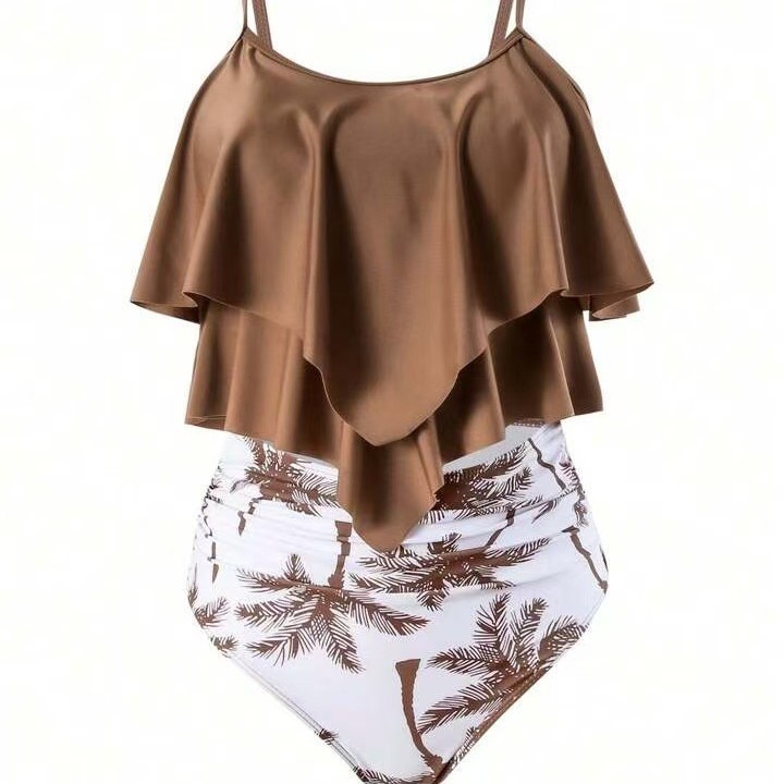 Женский купальник-бикини с рюш – обзор и цена Tops