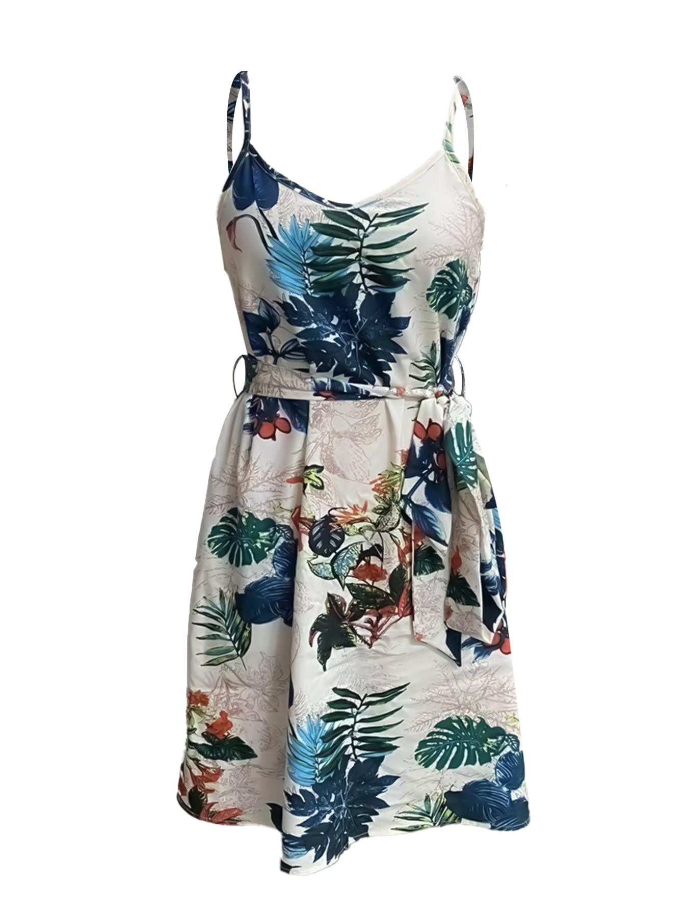 Женское платье с поясом в боге – обзор и цена French Vintage Floral Midi Dress